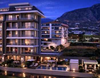 Luxury Sea View Flats with Communal Pool in Alanya Kestel 2