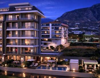 Appartementen Met Zeezicht En Gedeeld Zwembad In Alanya Kestel 2