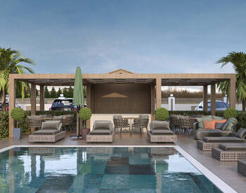 Apartments in a Complex with Pool and Security in Kepez Antalya 3