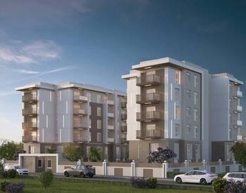 Apartments in a Complex with Pool and Security in Kepez Antalya 2