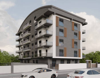 Apartments with Indoor Parking in Antalya Muratpasa 1