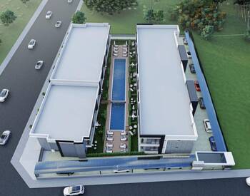 Lägenheter Med Gemensam Pool Och Trädgård I Aksu Antalya 2