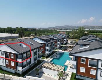 Квартира с 3 спальнями с общим бассейном в Анталии, Манавгат 2