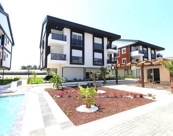 Квартира с 3 спальнями с общим бассейном в Анталии, Манавгат 3