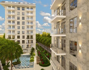 Flats with Rich On-site Amenities in Alanya Center 2