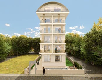 Alanya Merkezde Denize Yakın Havuzlu Sitede Şık Daireler 2