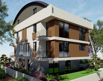 Apartments in a Single-block Project Near the Sea in Antalya Lara 1
