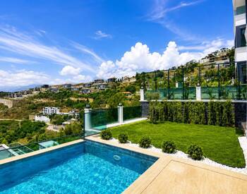 Villa Prête À Emménager Avec Piscine Privée À Alanya Kargıcak 3