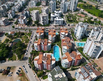 Меблированная квартира 3+1 рядом с пляжем в Анталии, Коньяалты 2
