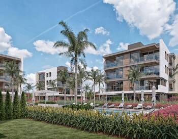 Flats in a Secure Complex with Pools in Antalya Uncalı 2