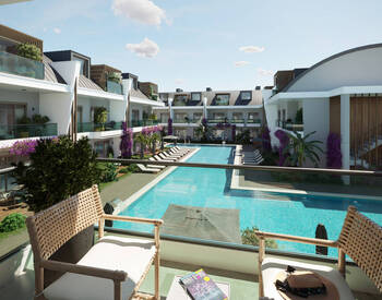 Flats in a Complex with Rich Amenities in Antalya Lara 2