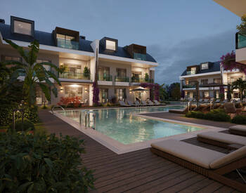 Flats in a Complex with Rich Amenities in Antalya Lara 1