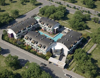 Flats in a Complex with Rich Amenities in Antalya Lara 3