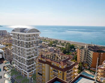 Appartementen Met Zeezicht En Gedeeld Zwembad In Alanya Mahmutlar 3