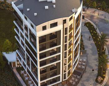 Flats on Işıklar Street Near the Sea in Antalya Muratpaşa 2