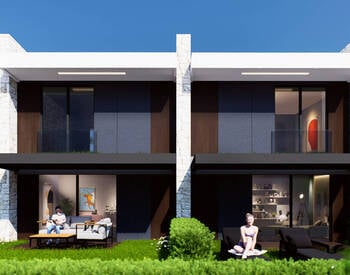 Villas Jumelées Avec Piscine Commune À Kepez, Antalya 3