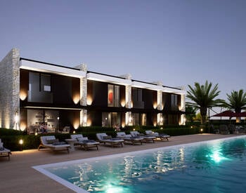 Villas Jumelées Avec Piscine Commune À Kepez, Antalya 1