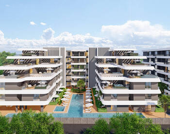 Apartment with Rich Communal Amenities in Antalya Altintas 1