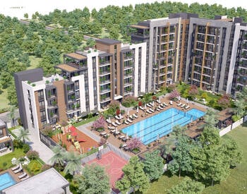 Apartments with Rich Communal Amenities in Antalya Altintas 1