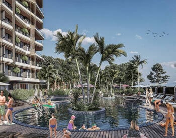 Stylish Apartments in a Complex with Pool in Alanya 2