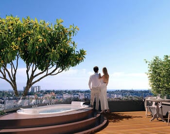 Apartments with a Communal Pool Near the Sea in Antalya Altintas 2