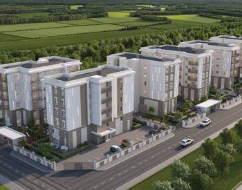 Middle and Ground Floor Apartments with Pool in Antalya Kepez 3