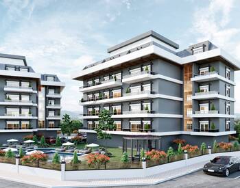 Appartements Avec De Nombreux Équipements Communs À Alanya Turquie 3