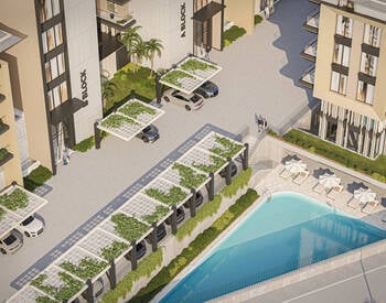 Sea and Castle View Apartments with Rich Amenities in Alanya 2