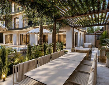 Apartments with Shared Pool Near the Beach in Alanya Center 3