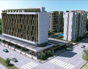 Middle Floor Apartments Near the Sea in Antalya Muratpasa 2