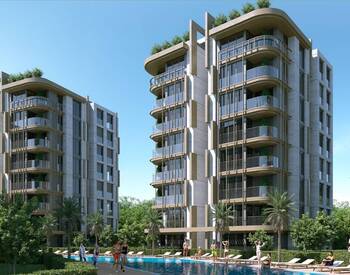 Middle Floor Apartments Near the Sea in Antalya Muratpasa 3
