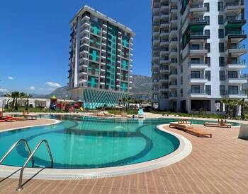 Meerblickwohnung Mit Gemeinschaftspool Und Parkplatz In Alanya 1