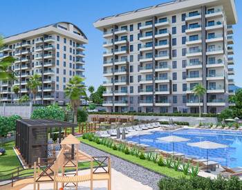 Lägenheter Med Havsutsikt Och Rika Bekvämligheter I Alanya 1