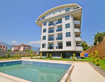 Apartments with Nature View in Alanya Turkey with Communal Pool 1