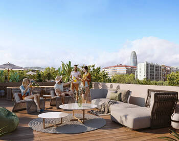 شقق في مجمع سكني بالقرب من الشاطئ في بوبلينو برشلونة 3