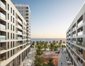 Beachside Flats in a Complex with Pool in Barcelona 1