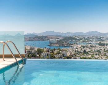 Kos Island and Historical Bodrum Castle View Villa in Bodrum 1