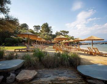 شقق مطلة على البحر في مشروع مع شاطئ خاص في بودروم 2