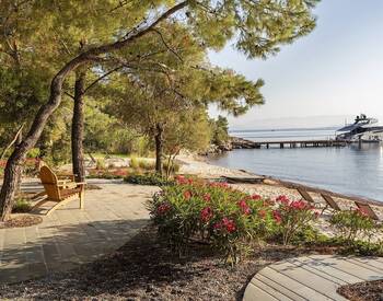 Sea View Apartments in Project with Private Beach in Bodrum 3