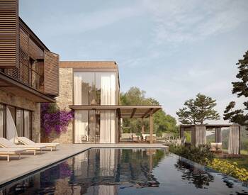 Luxury Villas with Private Pools and Gardens in Bodrum Golkoy 1