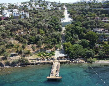 Sea View Semi-detached Villa with Garden in Bodrum Turkbuku 2