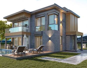 Luxury Detached Houses with Sea Views in Mugla Milas 3