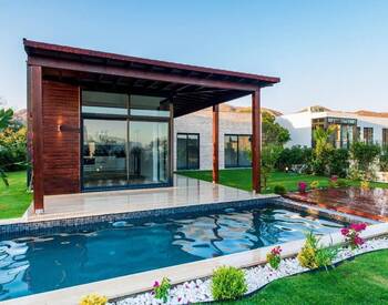 Detached Villas with Private Pool and Garden in Bodrum Gumusluk 1