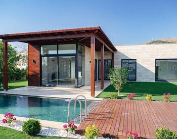 Detached Villas with Private Pool and Garden in Bodrum Gumusluk 3