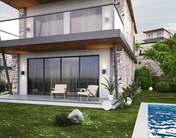 Central-located Detached Modern Houses with Pool in Bodrum 1