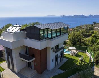 Unverbaubarer Meerblick 4 Schlafzimmer Villa In Mugla Fethiye 1