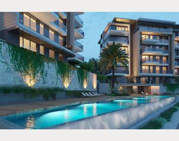 Luxury Apartments in a Complex with Rich Amenities in Mugla Milas 1