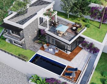 Detached Houses with Panoramic Sea Views in Bodrum Turkey 3