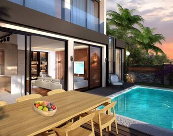 Detached Villas with Private Beach in Mugla Bogazici 2