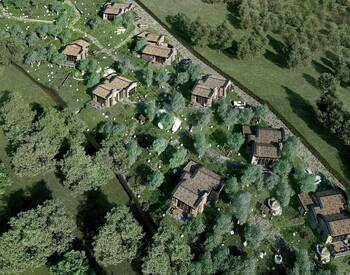 Freistehende Steinhäuser Nahe Des Flughafens In Mugla Milas 3